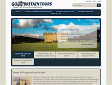 Tablet Screenshot of gobritaintours.com